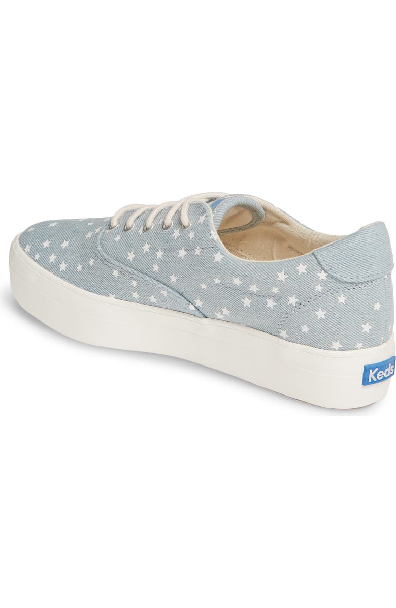 Keds<sup>®</sup> Rise Denim Star Sneaker, Alternate, color,