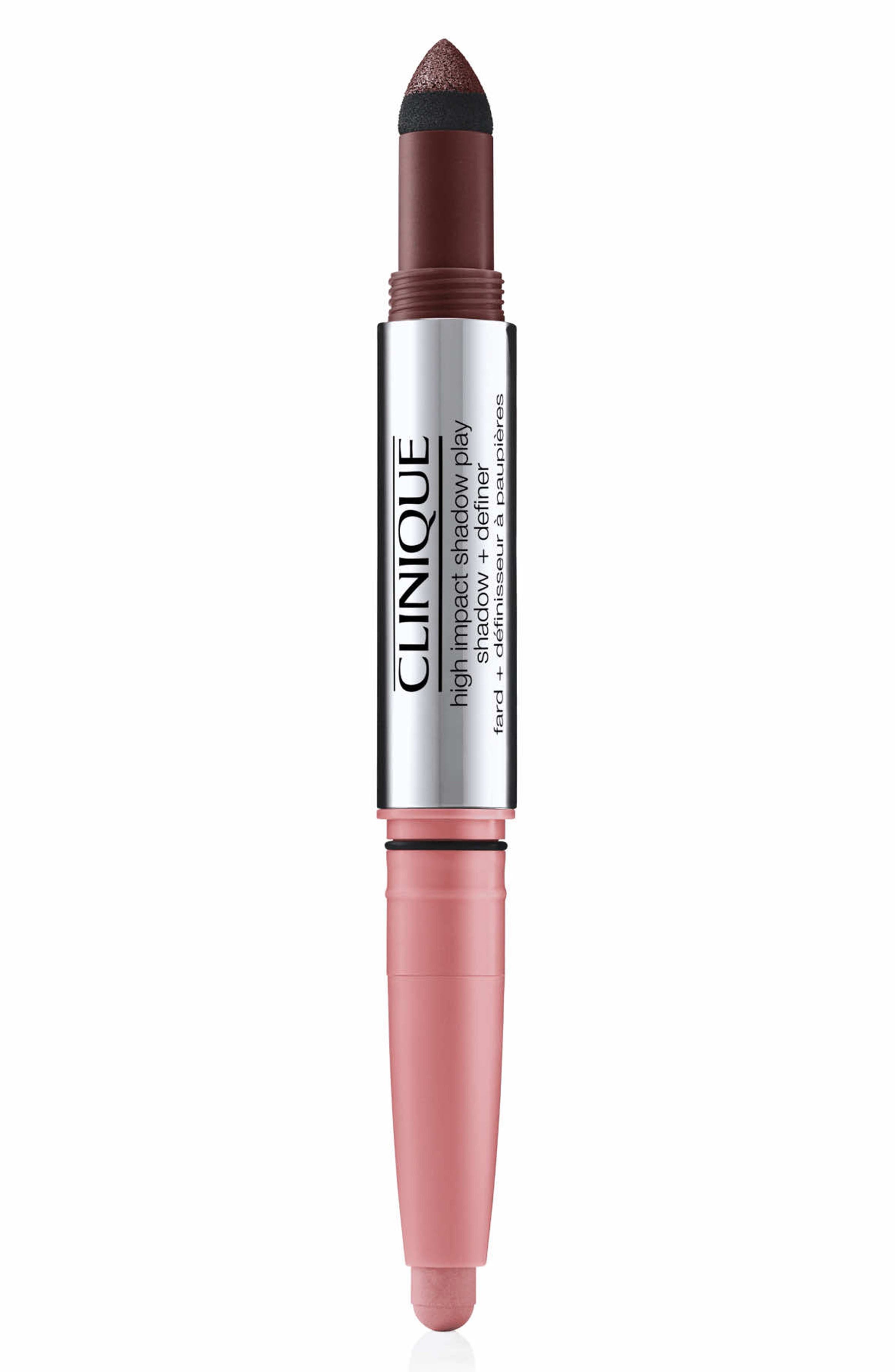 Кремовые тени для век Clinique High Impact Shadow Play с лайнером