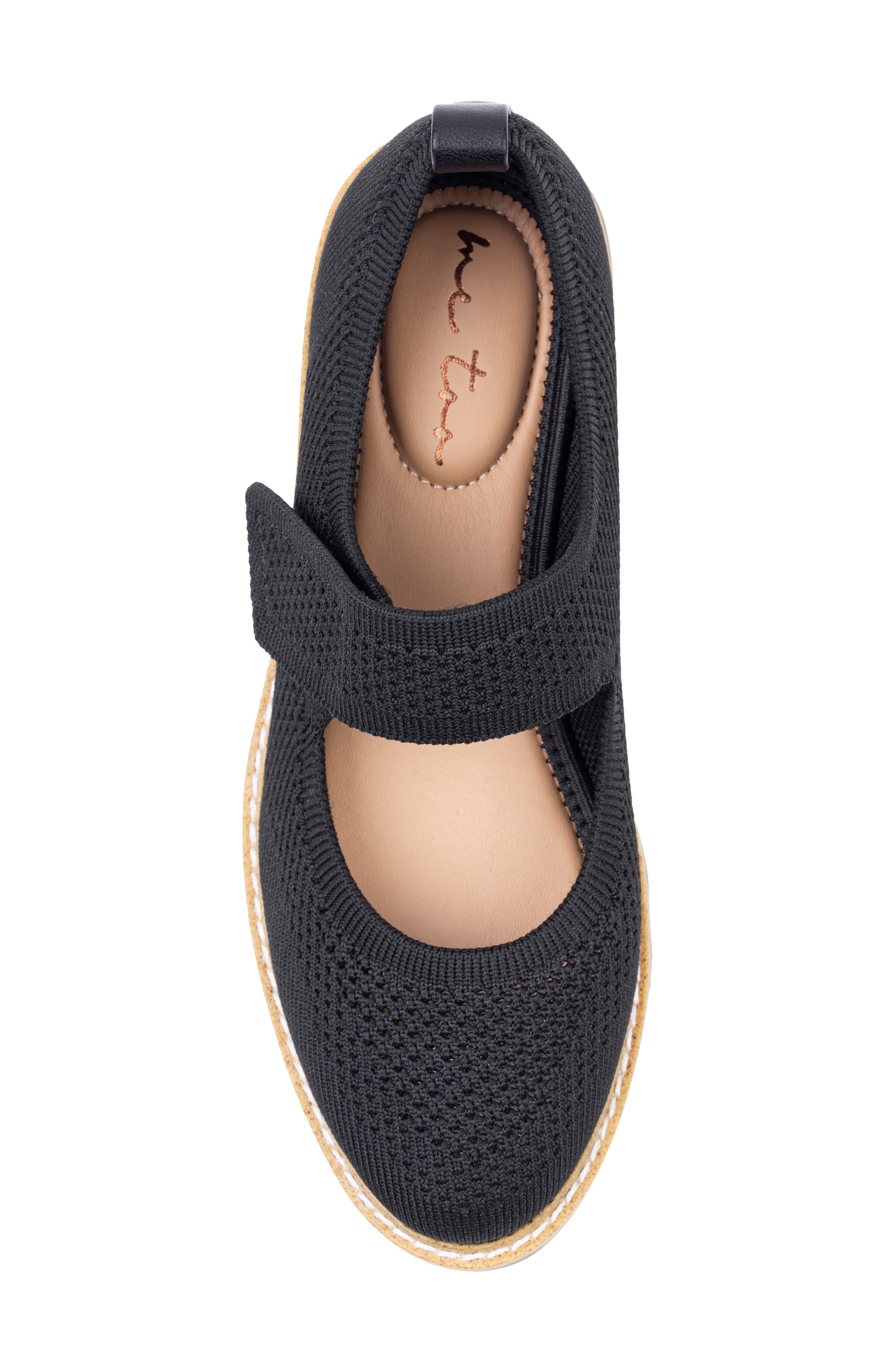 Axell Mary Jane Flat, Alternate, color, BLACK