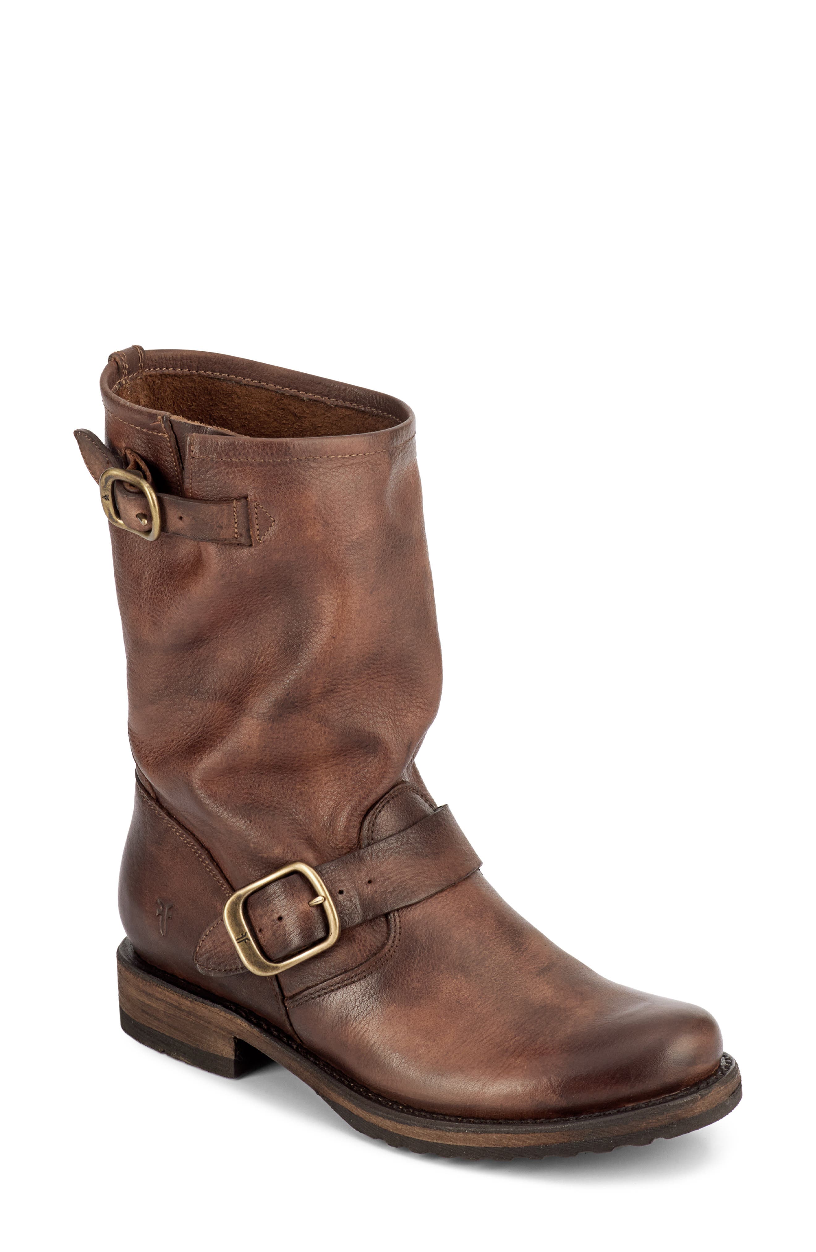 Veronica Short Slouchy Boot, Main, color, STONE