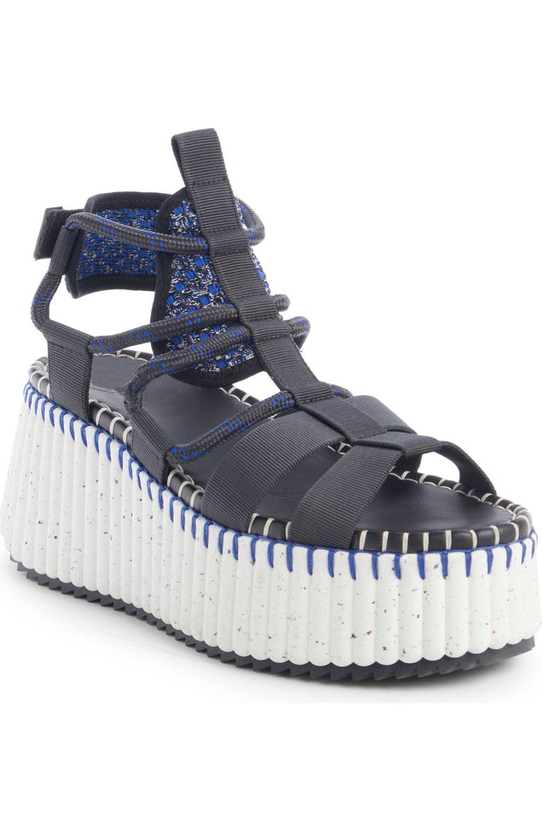 Chloé Nama Platform Sandal, Main, color,