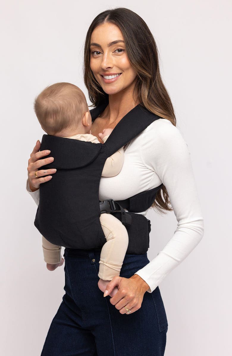 WILDBIRD Aerial Linen Baby Carrier, Alternate, color, Raven