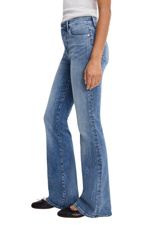 Good American Good Legs High Waist Flare Jeans In Blue