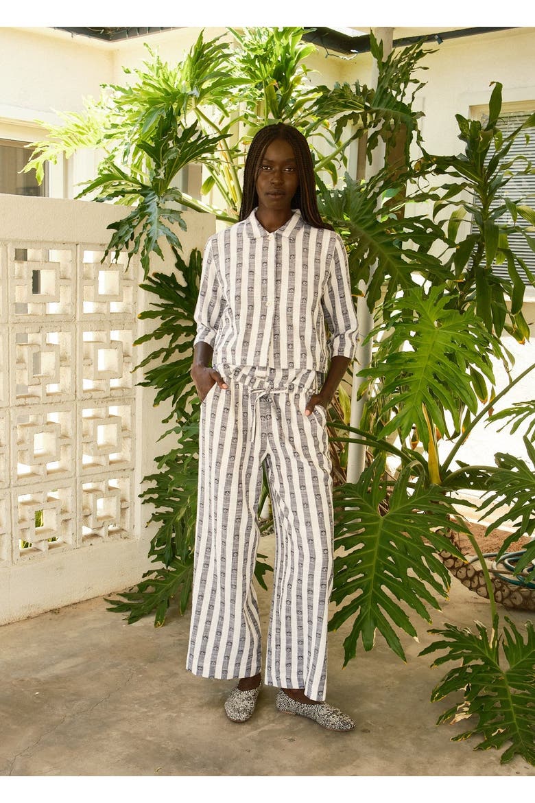 Highway Cropped Collared Button-up Jacket, Alternate, color, Sketch