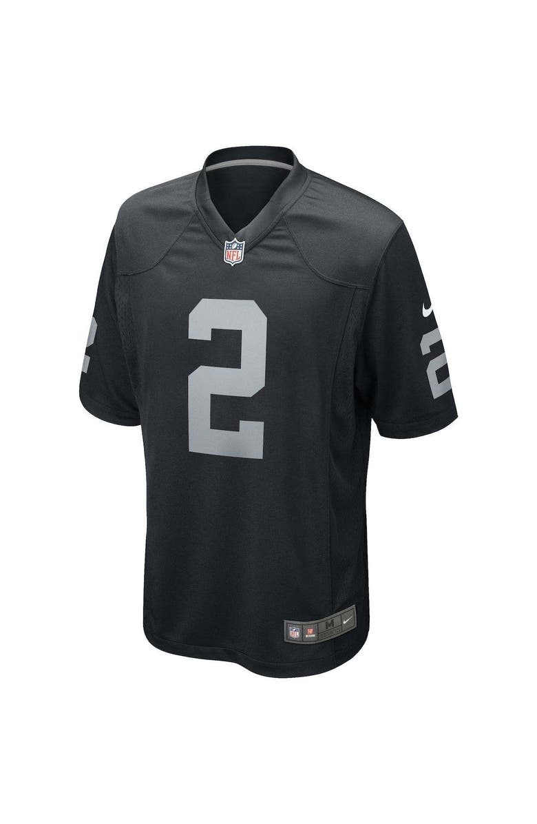 Nike Men's Nike Daniel Carlson Black Las Vegas Raiders Game Player Jersey, Alternate, color,