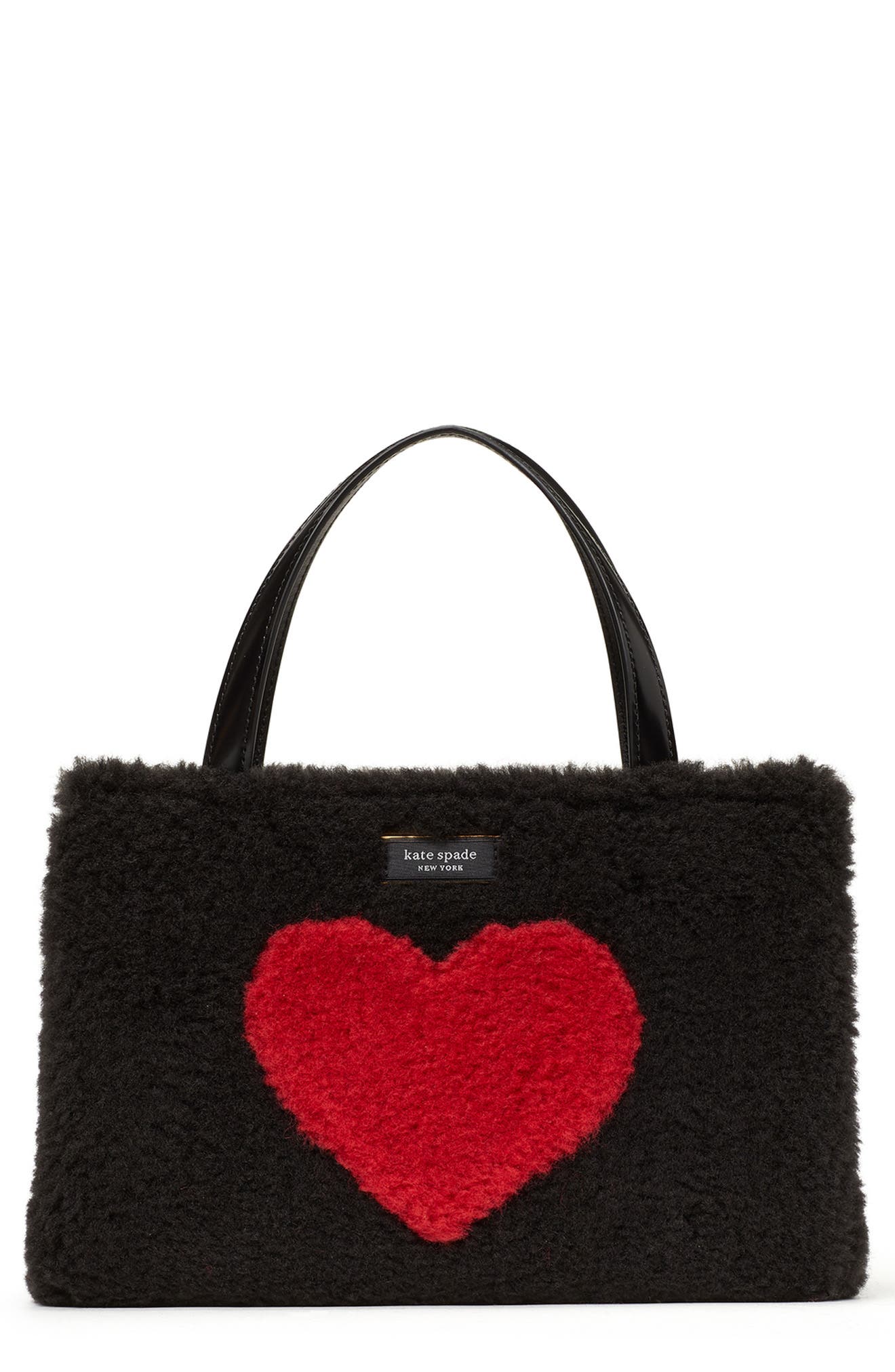 Kate Spade New York mini sam icon faux shearling tote (Women) | Nordstrom