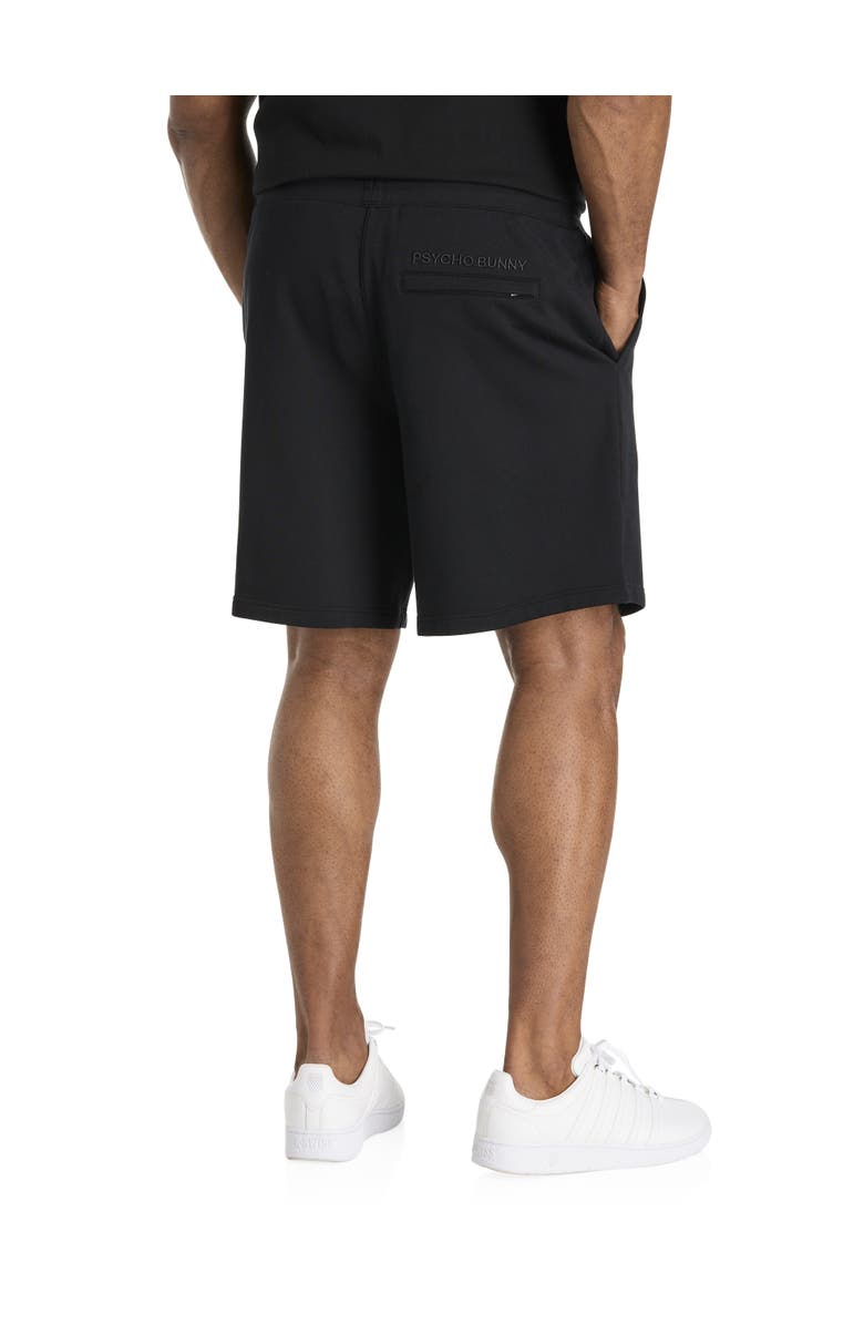 Psycho Bunny Big & Tall Baxter Embroidered French Terry Shorts, Alternate, color, 