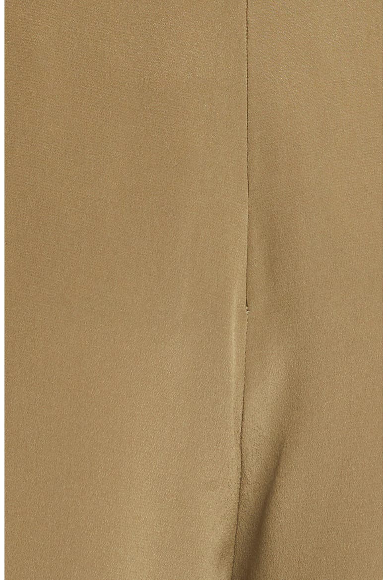 Wide Leg Silk Pants, Alternate, color, FENNEL