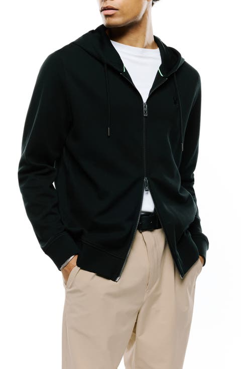 Marc Textured Full Zip Hoodie
