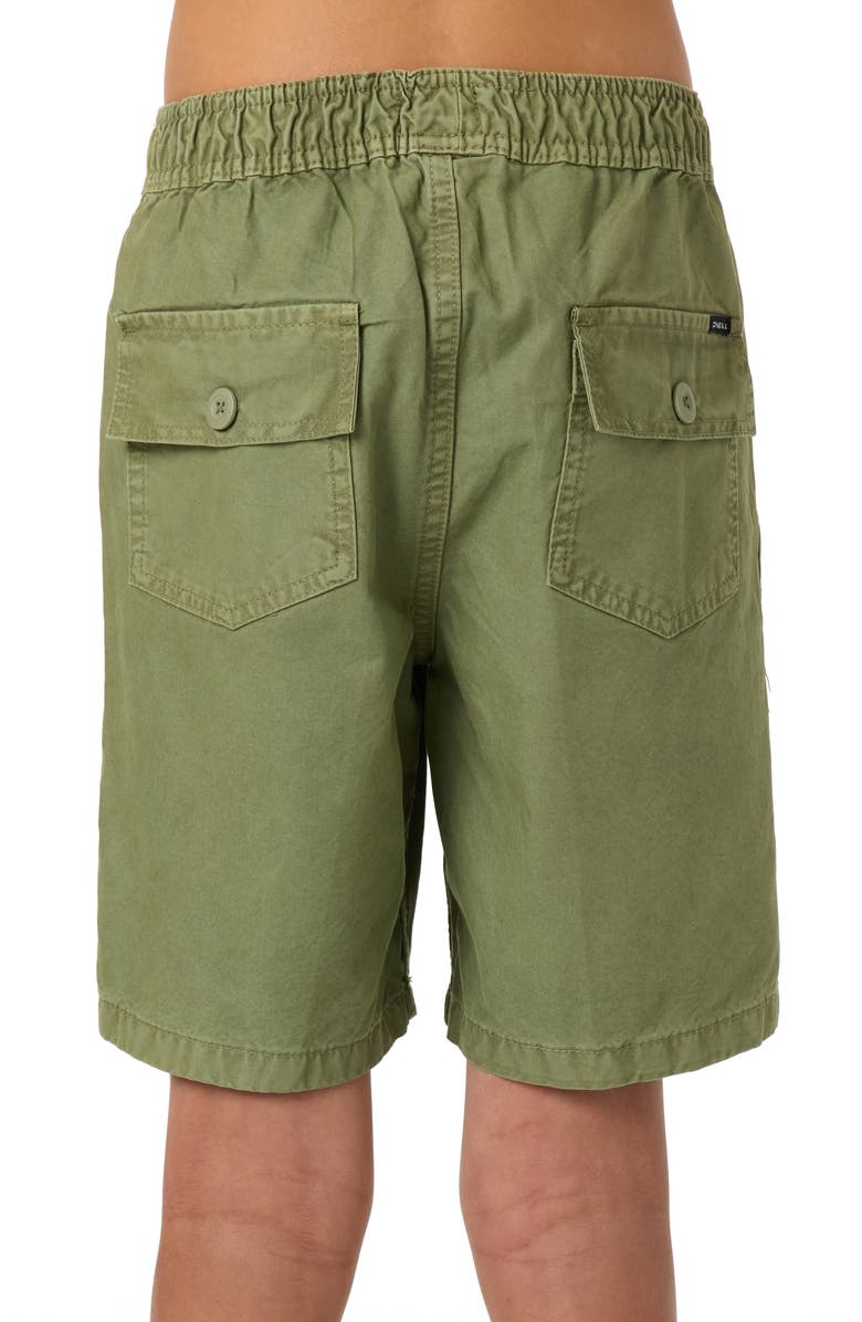 O'Neill Kids' Ronan Field Shorts, Alternate, color, Oil Green