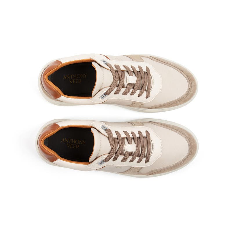 Acton Court Sneaker, Alternate, color, White Tan Multi