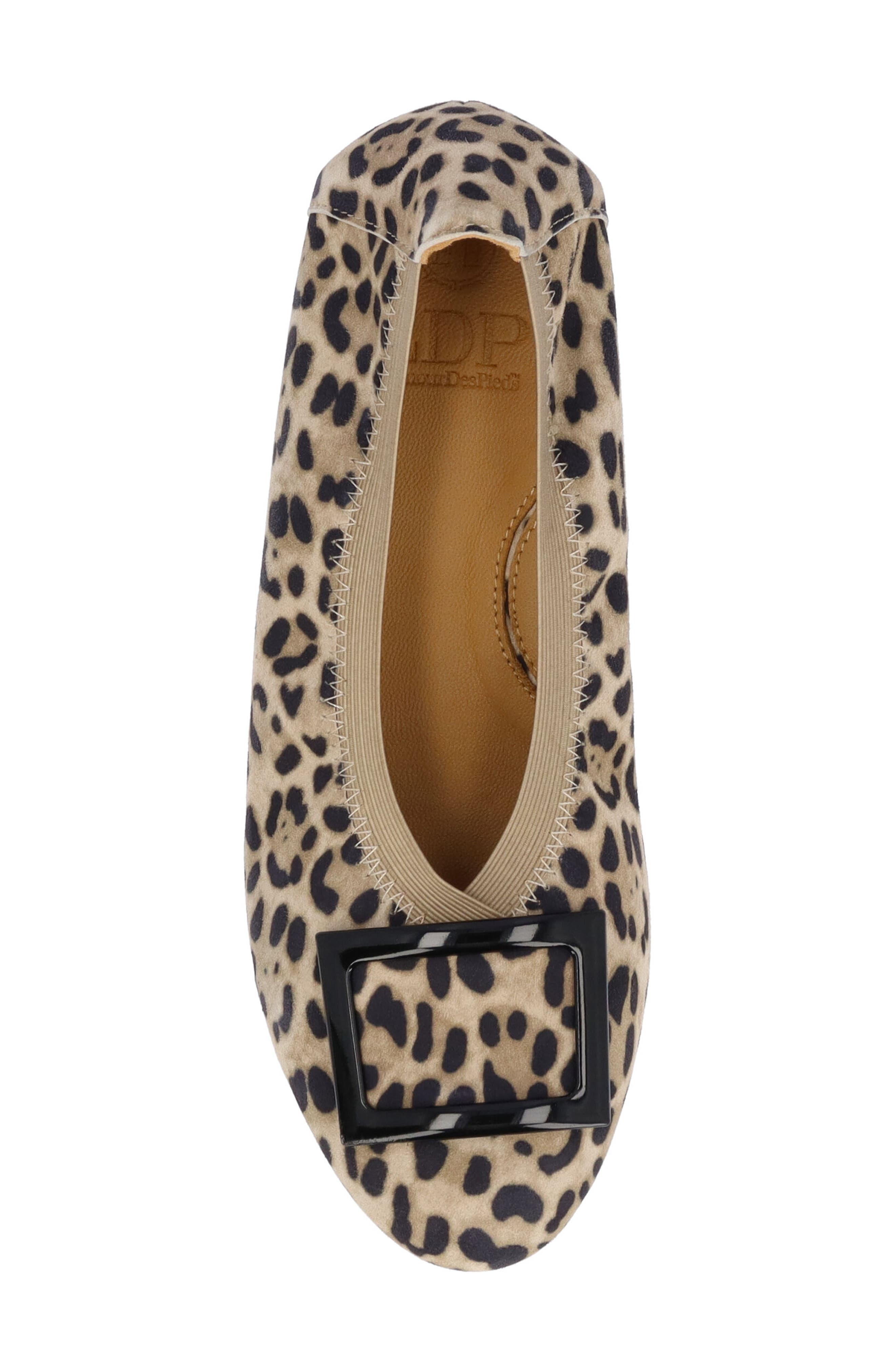 L
Amour des Pieds Floella Ballet Pump, Alternate, color, Tan/ Black