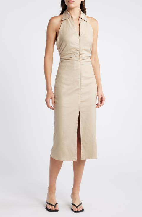 Siha Sleeveless Midi Dress