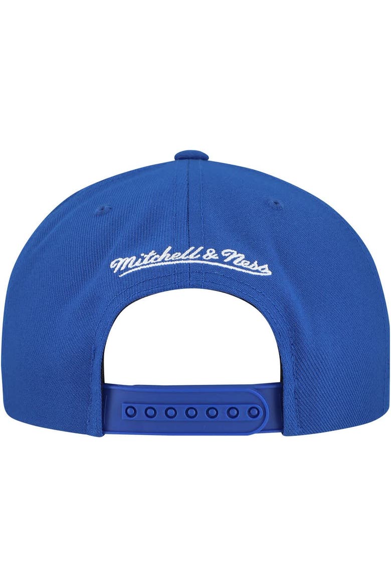 Men's Mitchell & Ness Royal Chicago Cubs Double Up Snapback Hat, Alternate, color, Royal