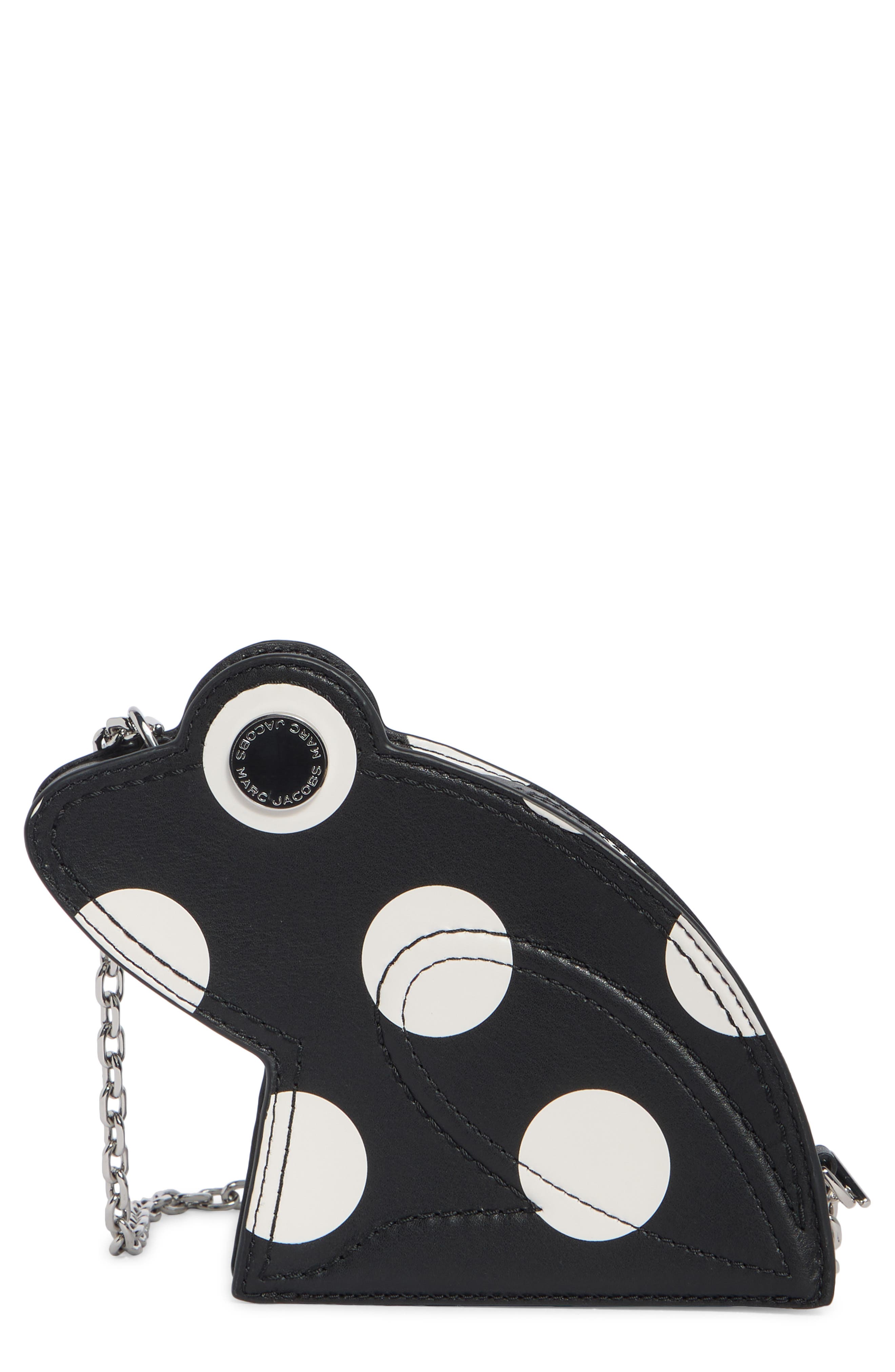 The Leather Polka Dot Crossbody Bag