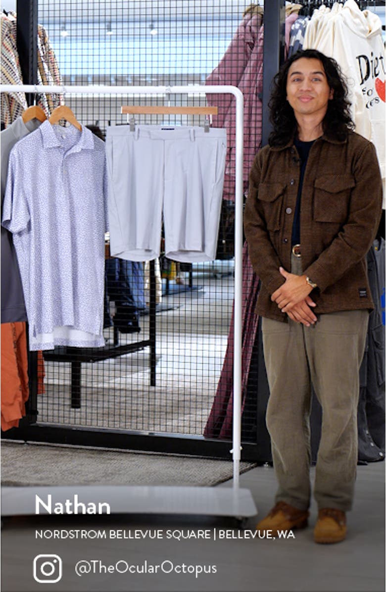 Bingham Tailored Fit Performance Knit Shorts, sales video thumbnail