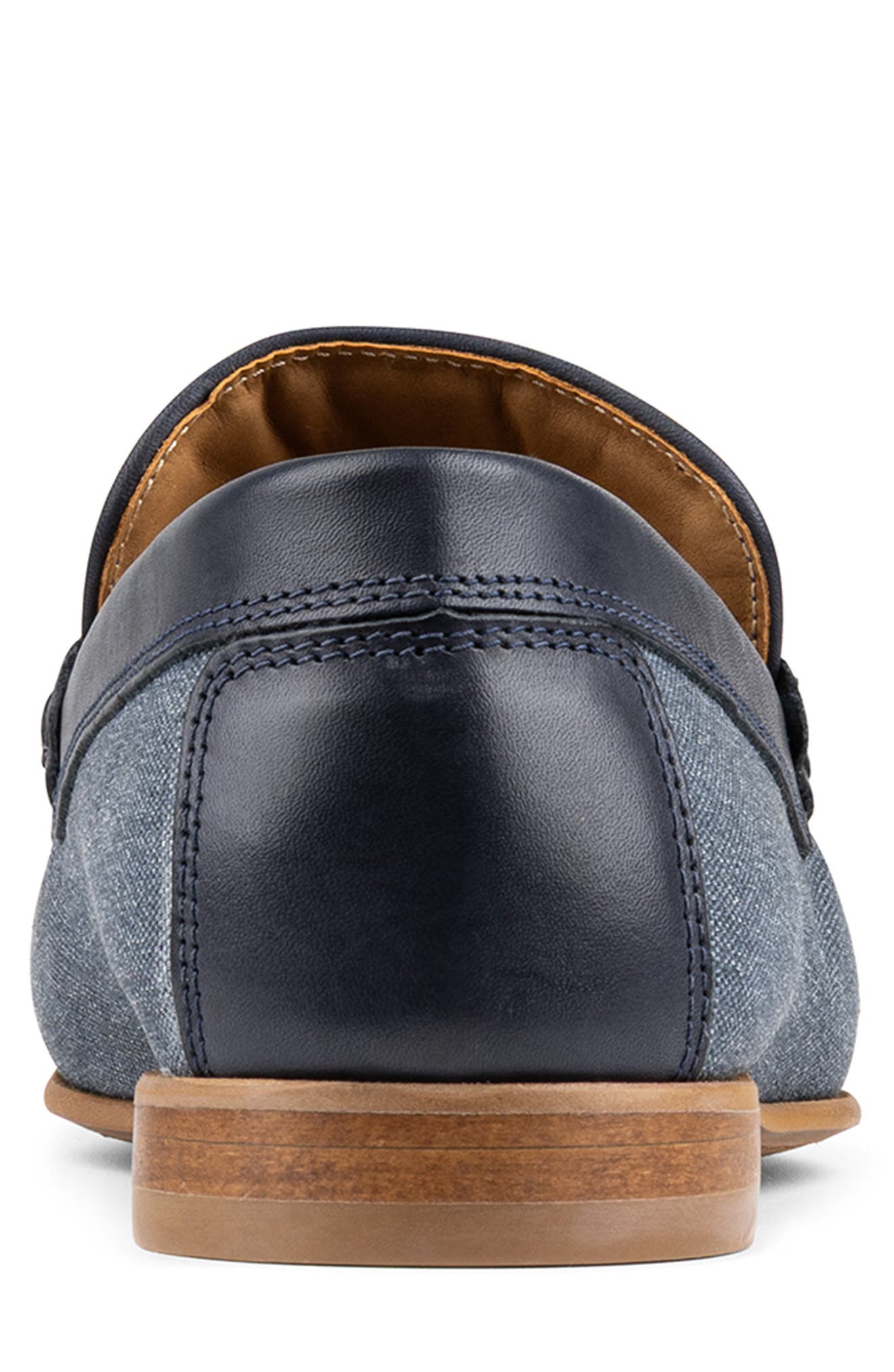 Donald Pliner Danner Bit Loafer, Alternate, color, Navy