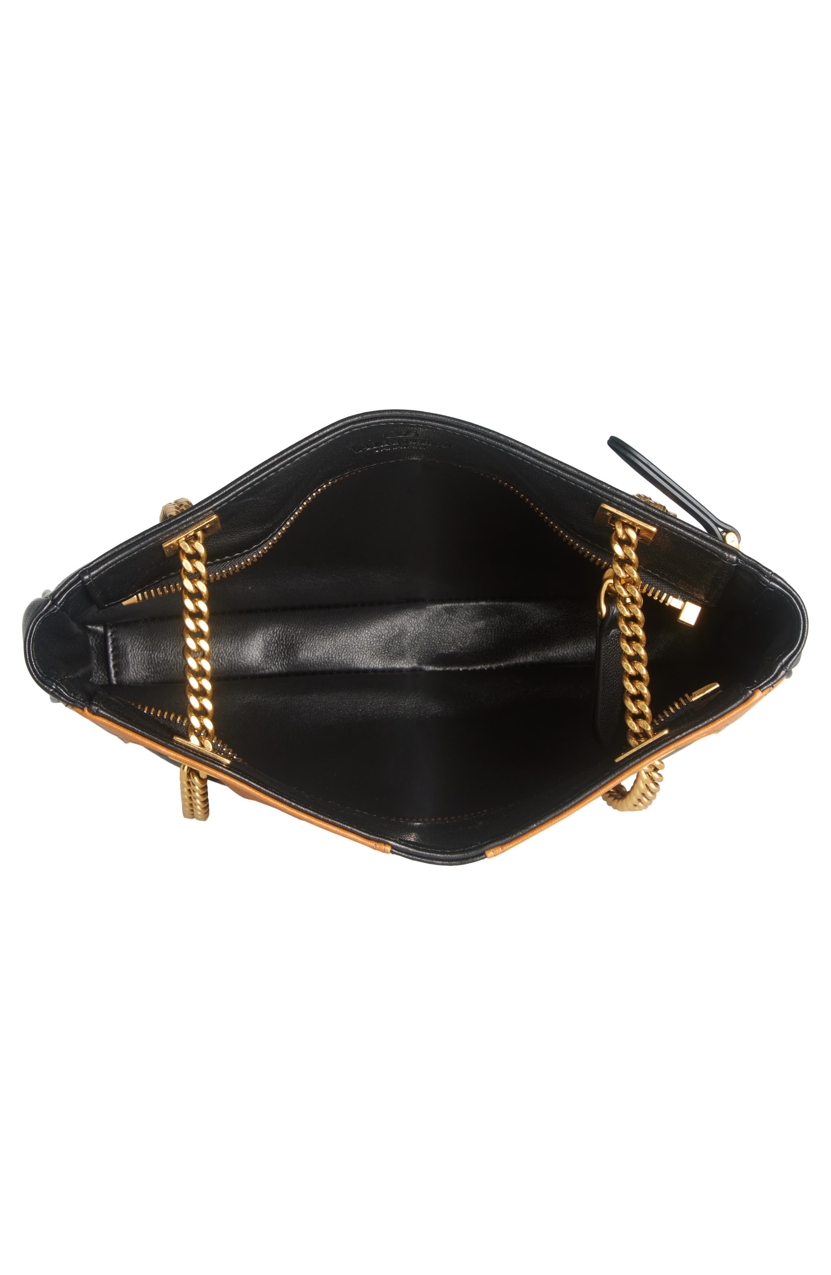 Valentino Garavani Small Viva Superstar Leather Shopper, Alternate, color, 