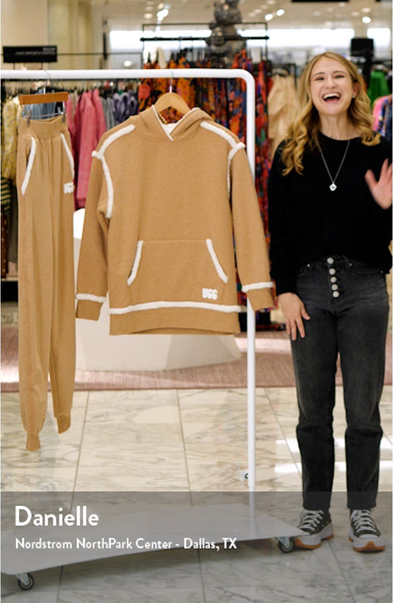 Joanne Bonded High Pile Fleece Hoodie, sales video thumbnail