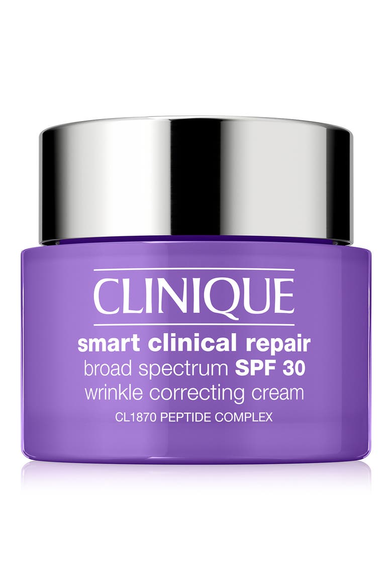 Smart Clinical Repair Broad Spectrum SPF 30 Wrinkle Correcting Face Cream, Main, color, NO COLOR