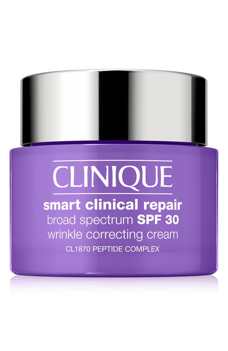Clinique Smart Clinical Repair Broad Spectrum SPF 30 Wrinkle Correcting Face Cream, Main, color,