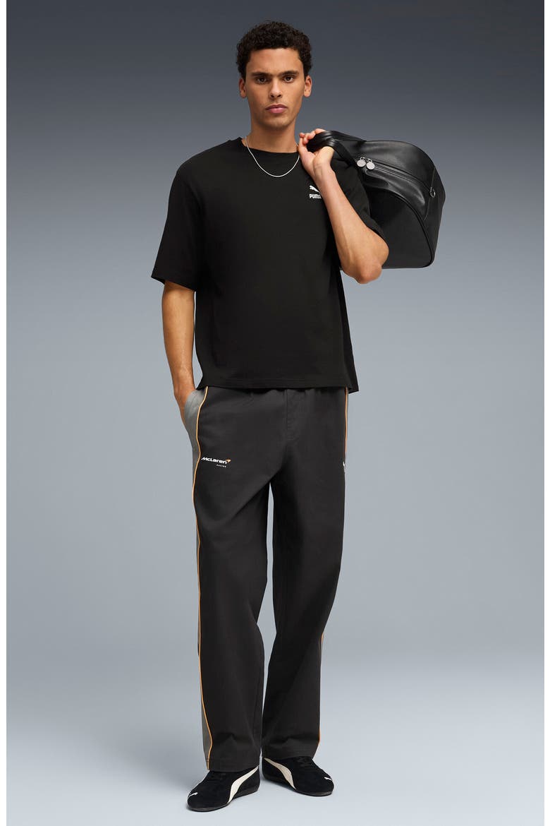 Relaxed Fit McLaren Track Pants, Alternate, color, TITAN BLACK