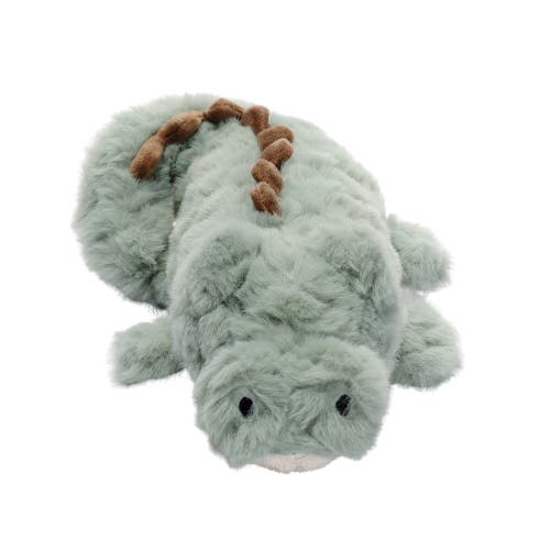 Lambs & Ivy Jungle Story Plush Alligator Stuffed Animal Toy In Green