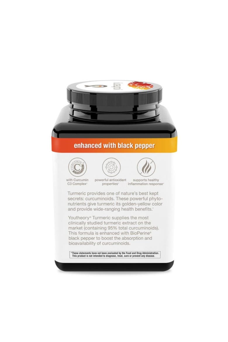 Turmeric Extra Strength 150 Vegetarian Capsules Supplement, Alternate, color, None