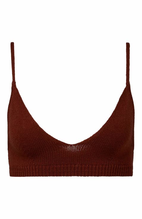 Sweater Bra Top