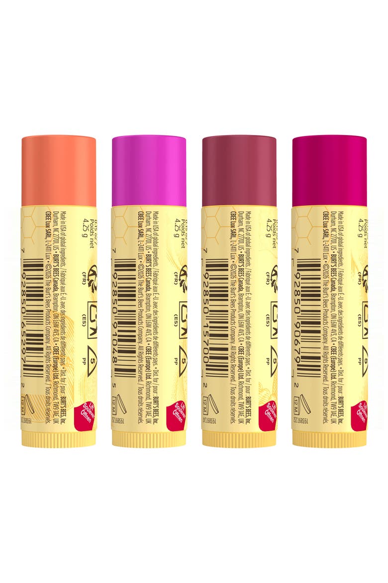 Beeswax Bounty Fruit Mix Lip Balm Set, Alternate, color, NO COLOR