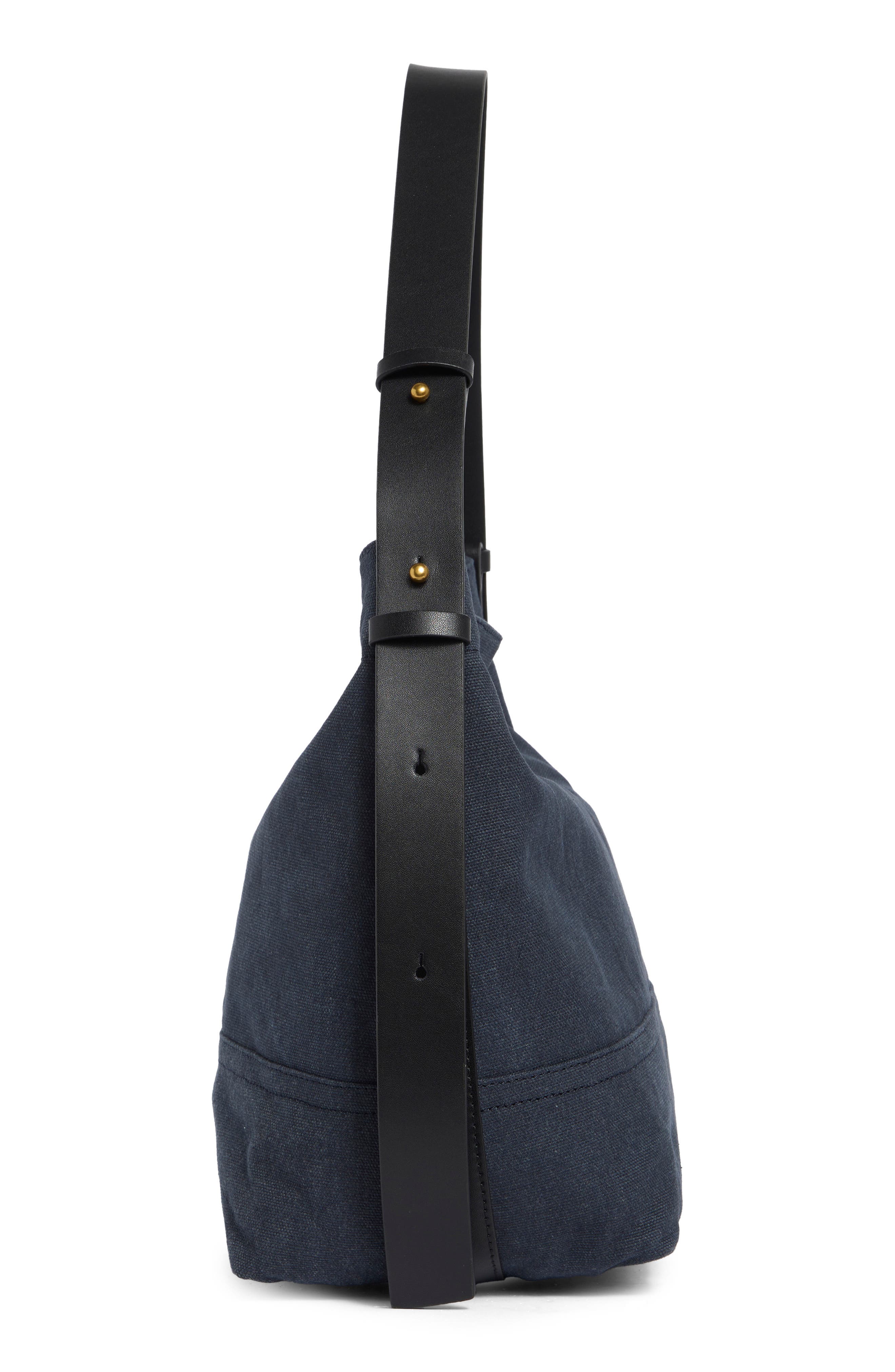 rag & bone Clinton Canvas Bucket Bag, Alternate, color, Mid