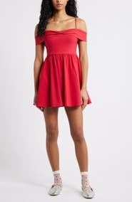 BP. Off the Shoulder Party Dress
