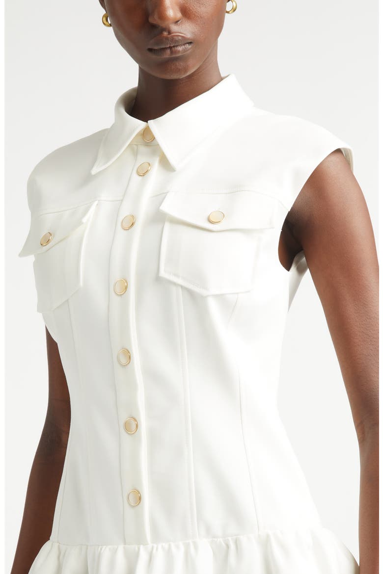 Sofi Cap Sleeve Minidress, Alternate, color, IVORY
