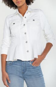 Liverpool Los Angeles Fit & Flare Denim Trucker Jacket