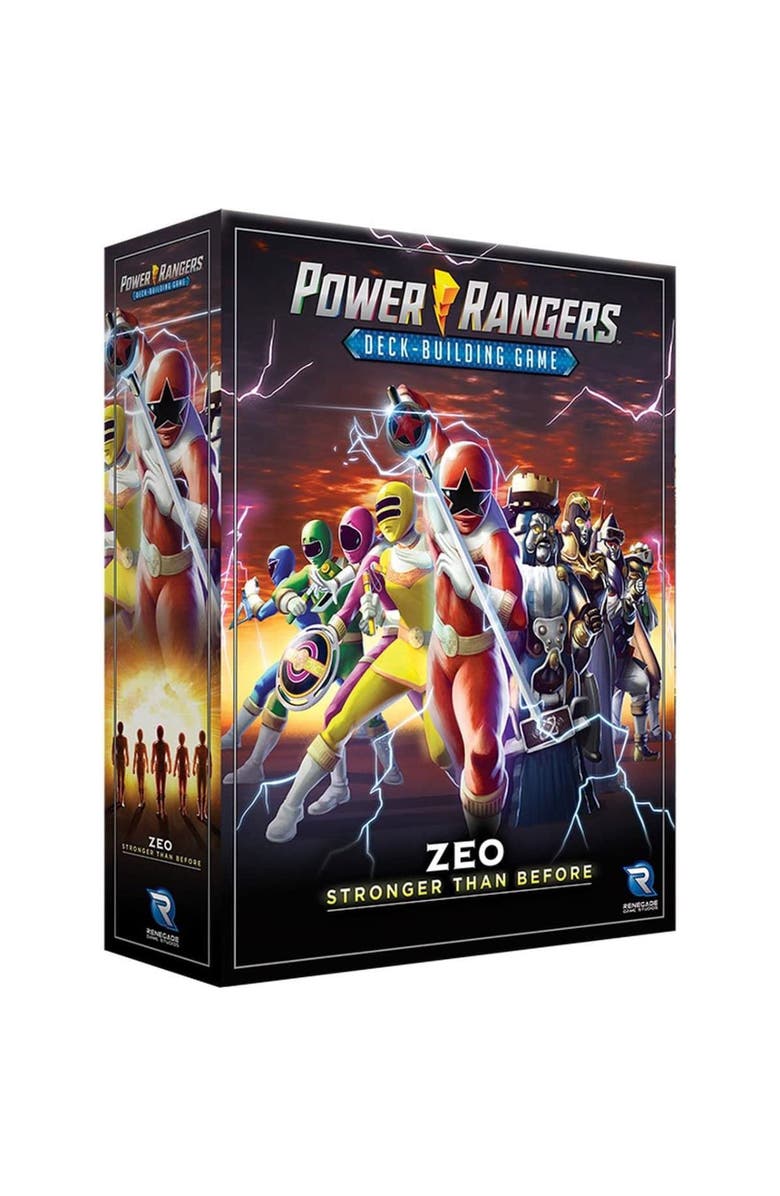 Renegade Game Studios Power Rangers Deckbuilding Game Zeo, Main, color, Multicolored