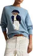 Polo Ralph Lauren Oversize Polo Bear Cotton Sweater