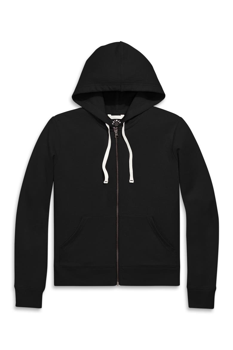 Adult 24/7 Zip Hoodie, Alternate, color, Black