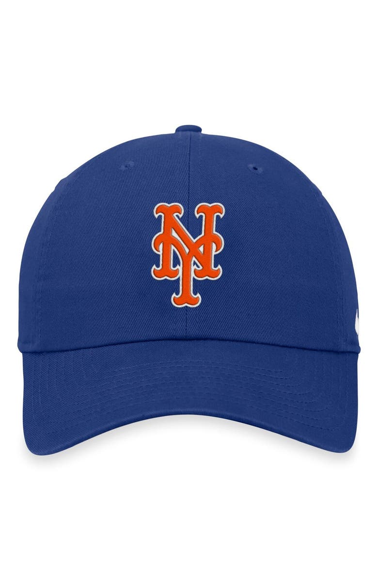 Nike Men's Nike Royal New York Mets Heritage 86 Lightweight Unstructured Adjustable Hat, Alternate, color,