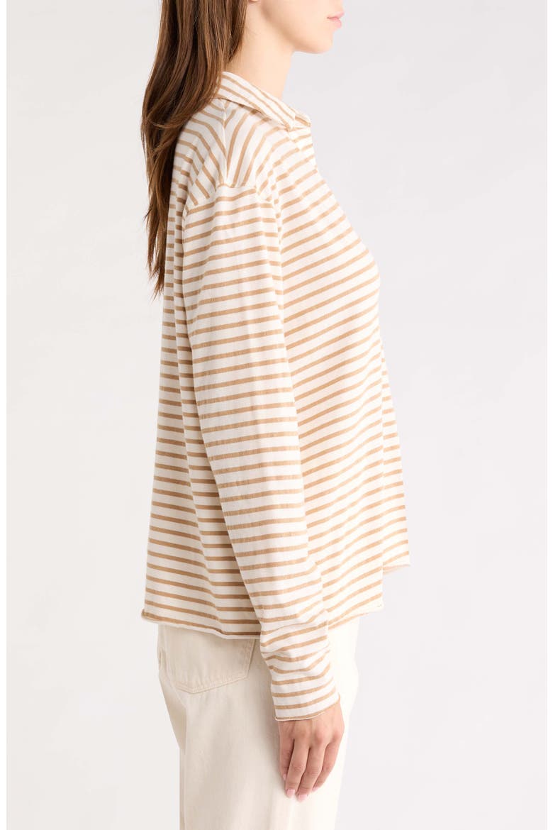 Patrick Popover Henley, Alternate, color, VINTAGE WHITE CAMEL STRIPE
