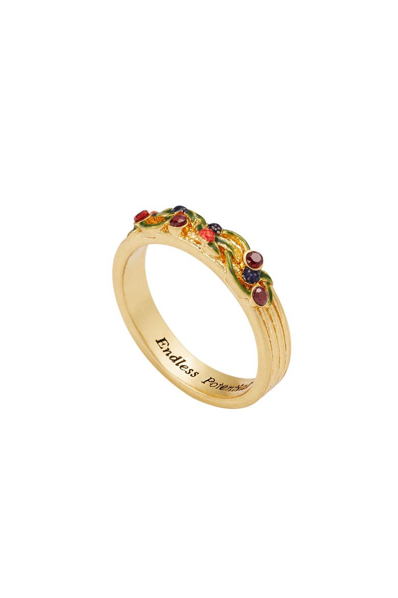 Orla Hedgerow Ring, Main, color, Gold