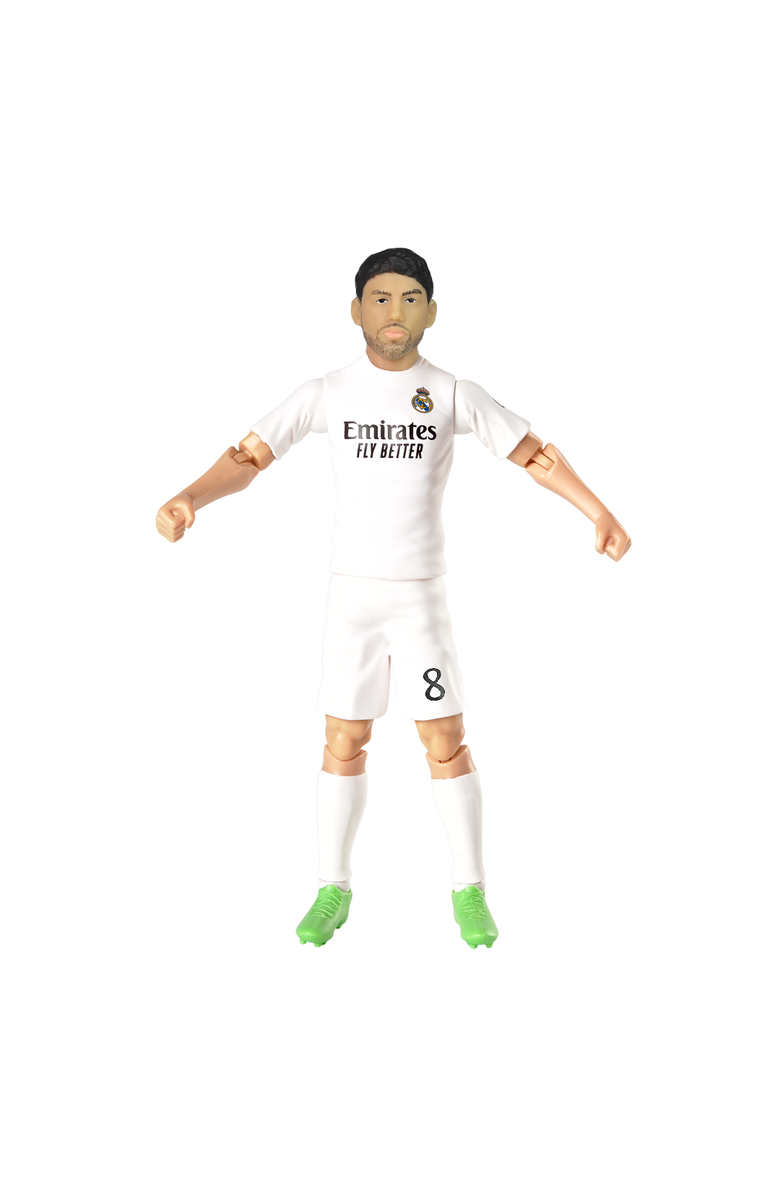 Banbo Toys SOCKERS Real Madrid CF Federico Valverde 8" Collectible Soccer Action Figure, Alternate, color, NO COLOR