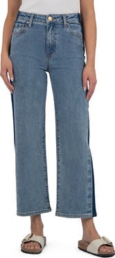 KUT from the Kloth High Waist Wide Leg Jeans