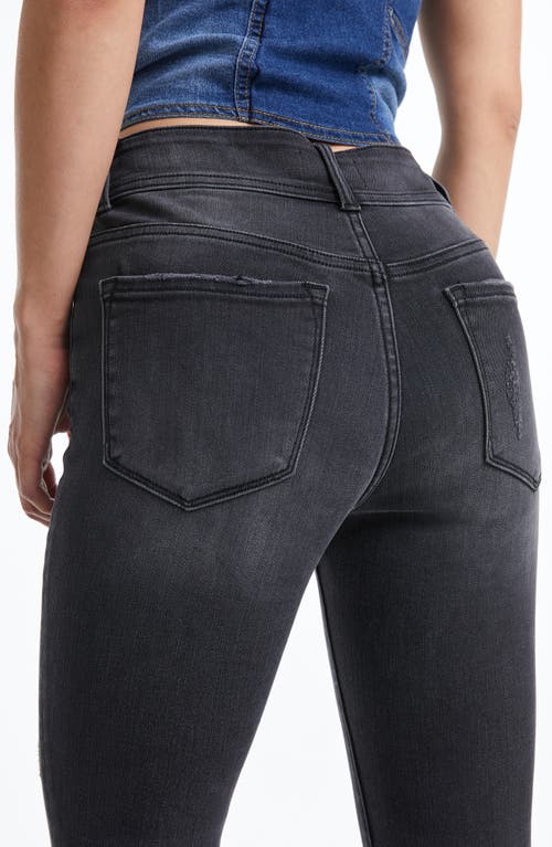 Bayeas Button Fly High Waist Skinny Jeans