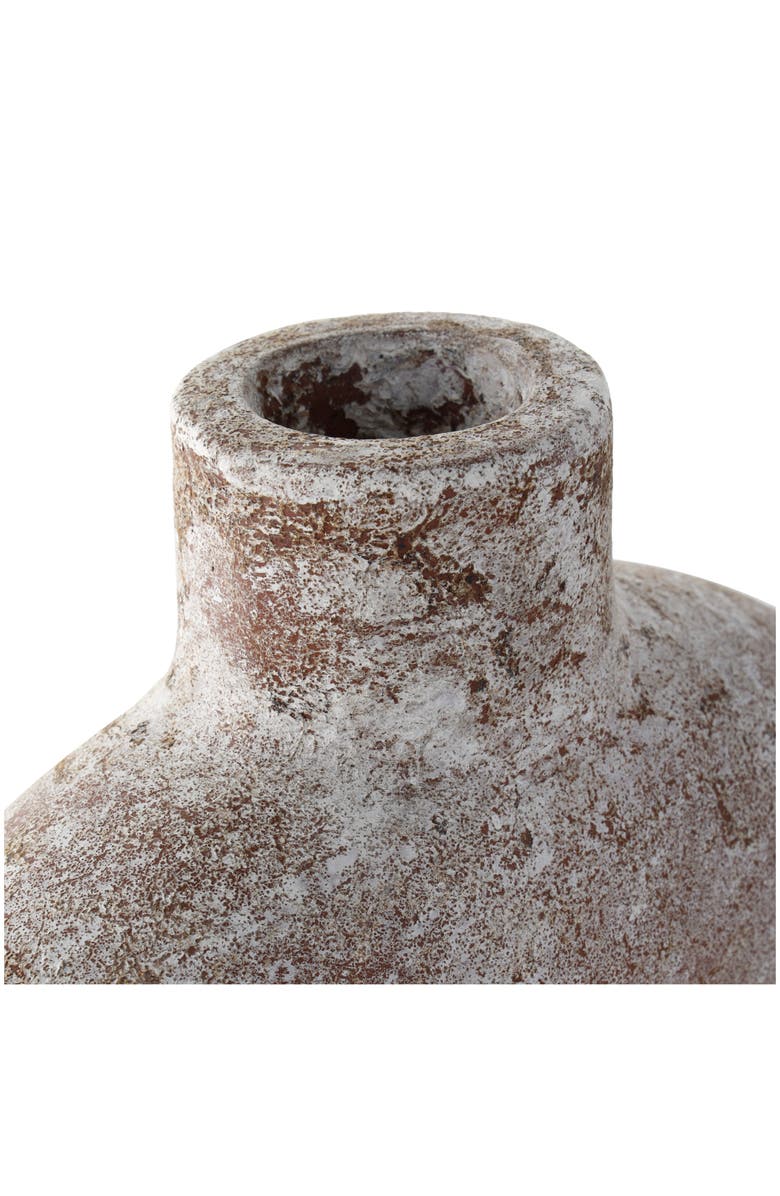 GINGER BIRCH STUDIO Cream Ceramic Vase, Alternate, color, Cream