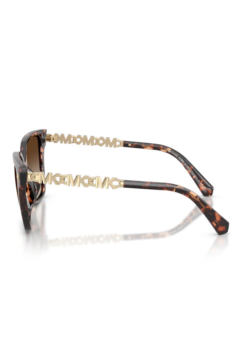Piedmont 56mm Square Sunglasses, Alternate, color, DARK TORTOISE / SMOKE GRADIENT