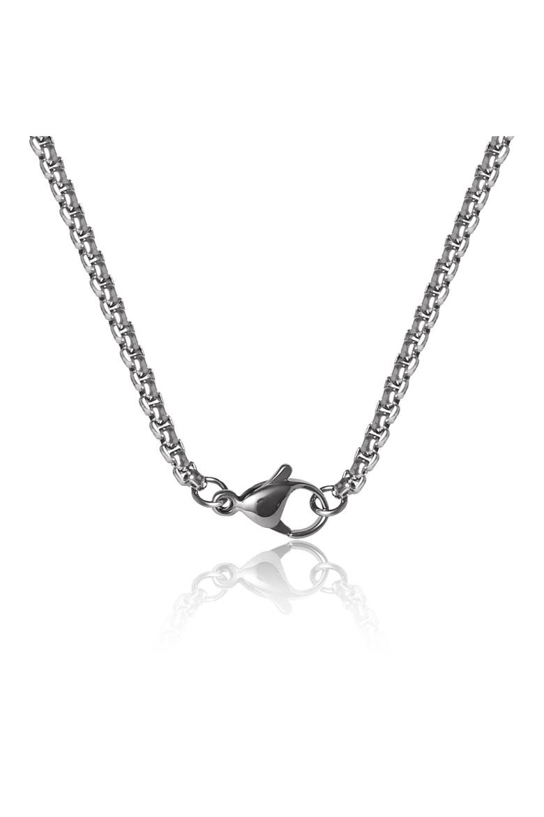 Dark Mark Skull and Snake Pendant Necklace, 22", Alternate, color, Silver