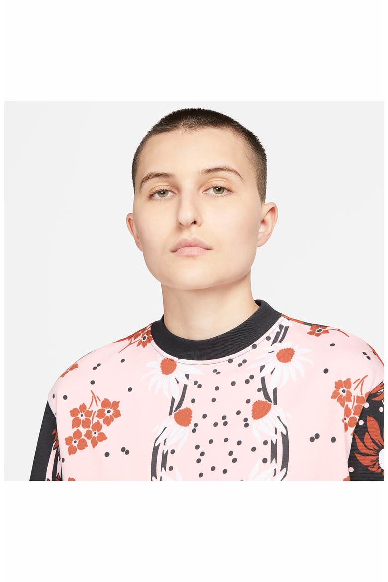 Garden Party Mix Print Cotton T-Shirt, Alternate, color, ATMOSPHERE