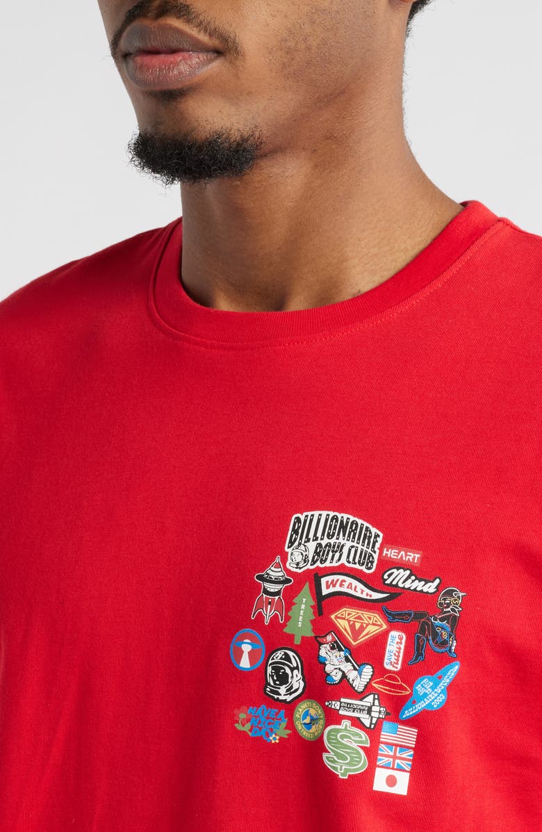 Billionaire Boys Club Collage Cotton Graphic T-Shirt, Alternate, color, 