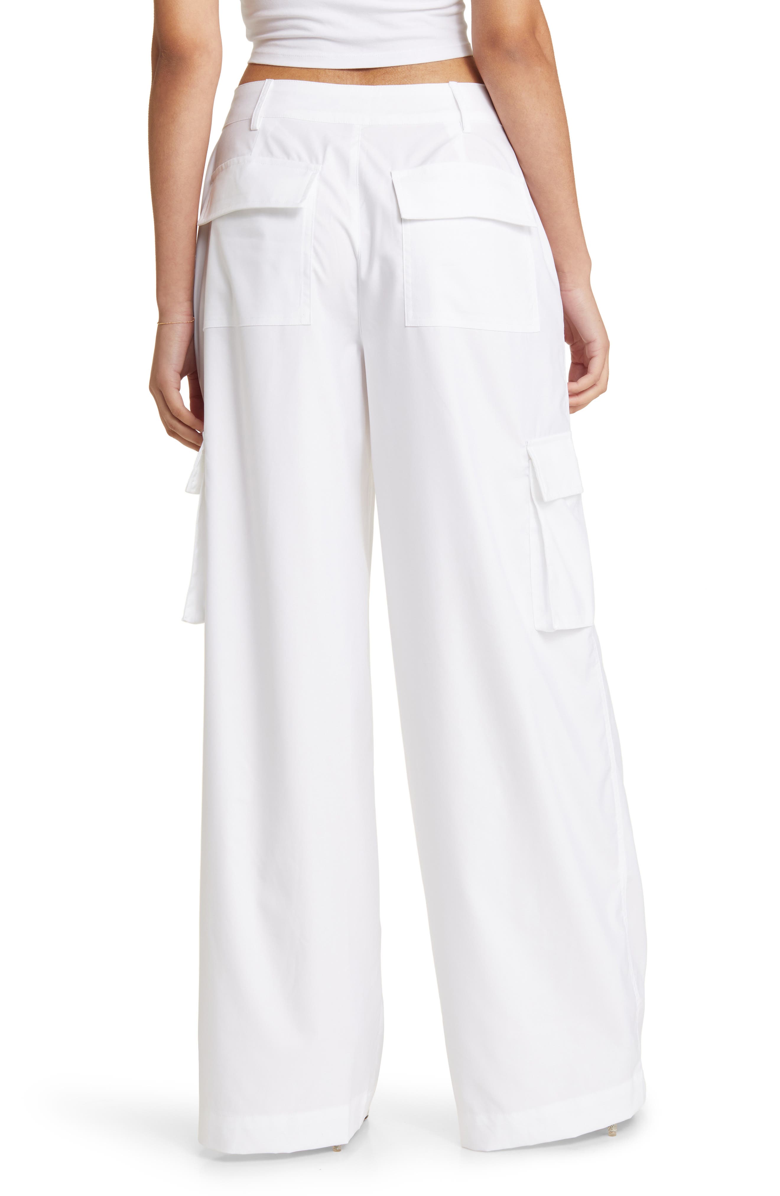 Keep It Casual Wide Leg Cargo Pants - image 2
