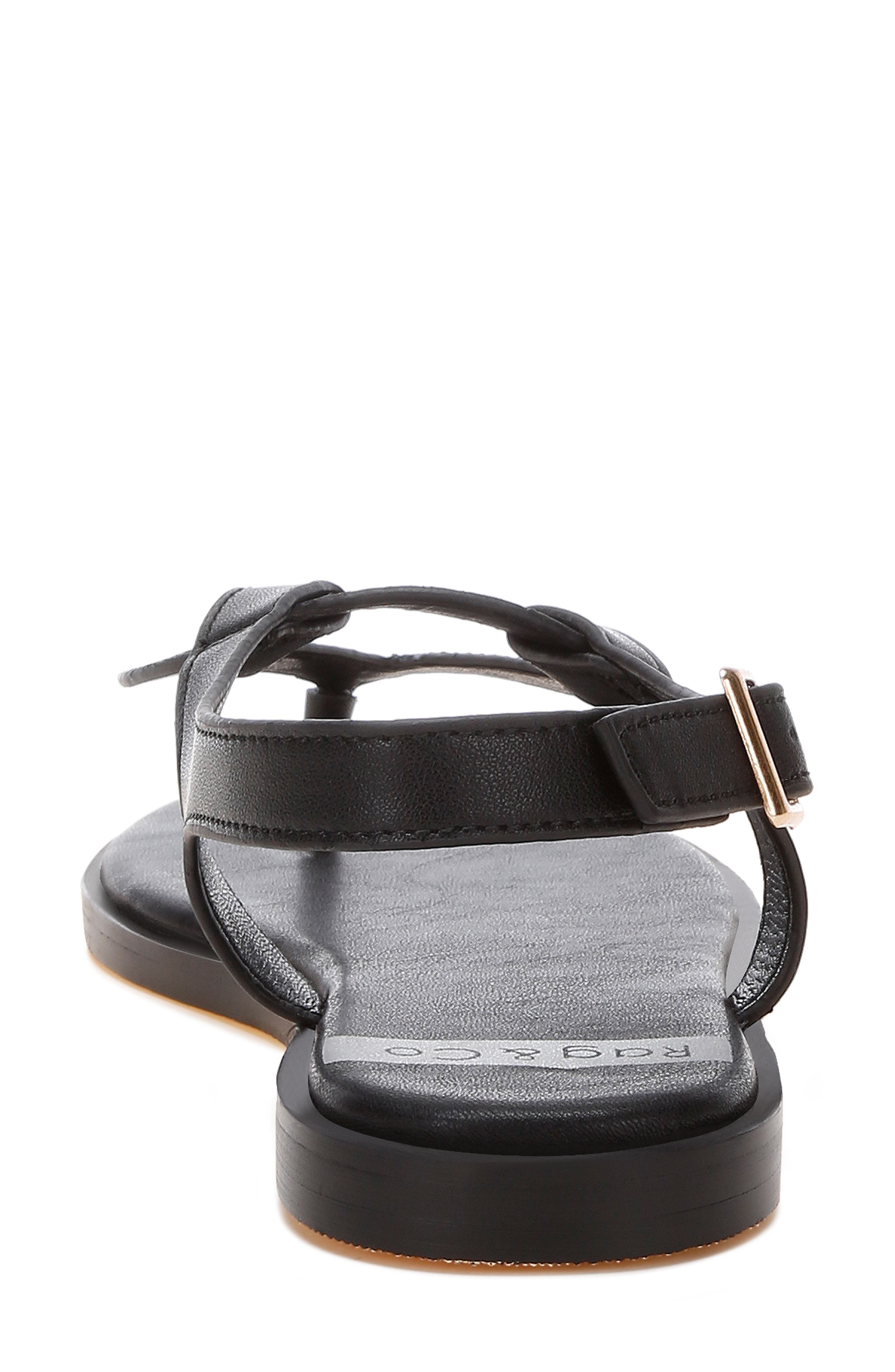 Rag & Co Torad Slingback Sandal, Alternate, color, Black